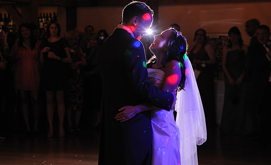 First Dance At Sandhole's Reception Space